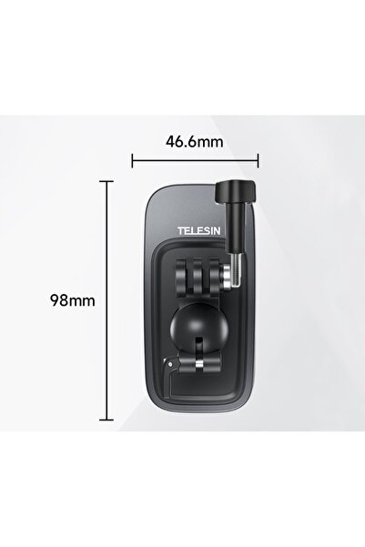 TELESIN Suport cu curea de prindere la rucsac pentru cameră sport și telefon
