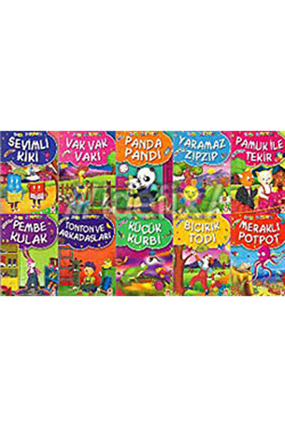 Vefa Yayınları Mini Masallar 1 (10 Kitap Takım)