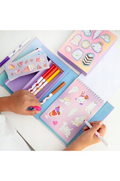 NO BRAND Tribul Tigrilor: kit creativ Stickere Mirositoare