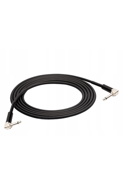 NO BRAND Cablu Instrumental Red's Music Jack 6.3mm Unghiular Standard GC1360 6m