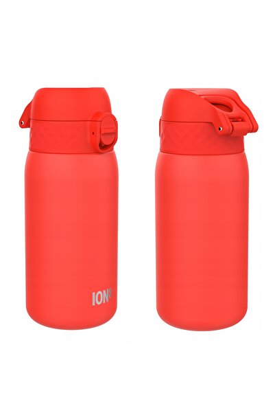 Ion8 Termos Ze din oțel inoxidabil, sticlă termică pentru apă, roșu, 320 ml