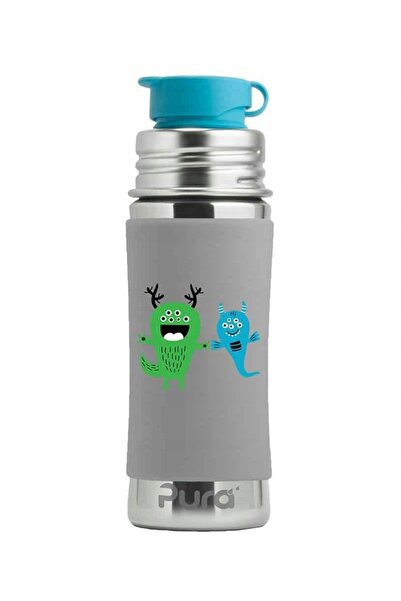NO BRAND Pura Kiki sticlă din oțel inoxidabil cu duză sport 325 ml monster