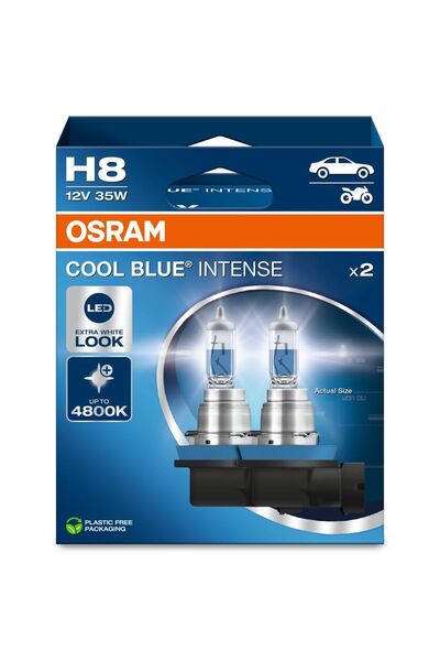 Osram ALBASTRU RECE INTENS H8 12V 5000K BULB 2 unități