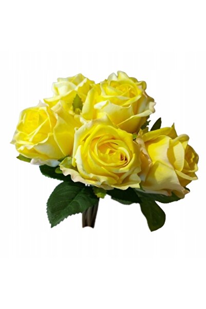 NO BRAND BUCHET DE TRANDAFIRI PE RAMURI DECORATIVE TRANDAFIRI BUCHET MIC FLOR...