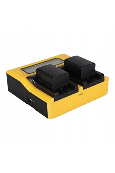 Patona Încărcător dublu LCD pentru baterii BP-808 pentru Canon BP-808 BP-809 ...