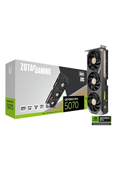 Zotac Placă video GAMING RTX 5070 SOLID OC 12GB