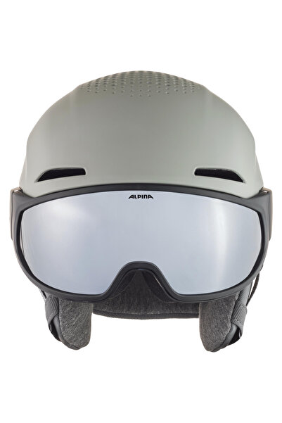 Alpina Casca de schi ALTO Q-LITE 51-55 cm Gri lună Mat