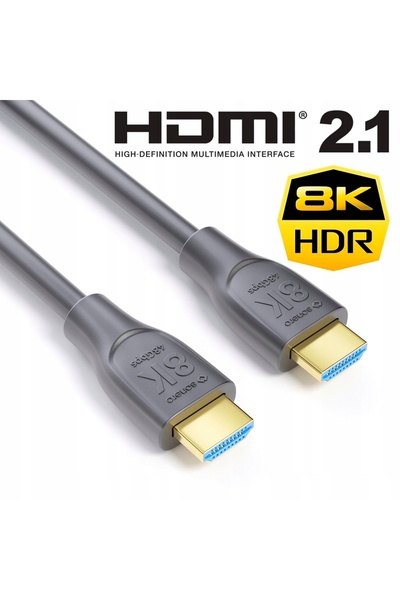 NO BRAND Cablu HDMI - HDMI 2.1 ETHERNET 8K 60Hz 4K 120Hz 48Gbps SONERO XPHC11...