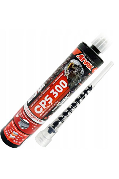 ARVEX Adeziv chimic rășină CPS300, cutie de ambalare grupată cu 15 bucăți CPS...