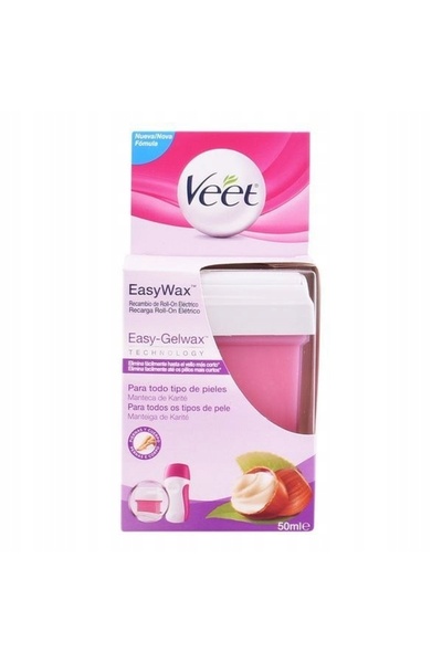 NO BRAND VEET Cartușe pentru epilator cu ceară caldă PIEI SENSIBILE unt de sh...