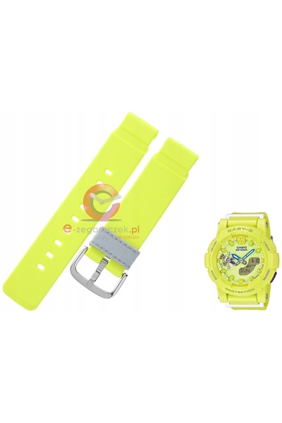 Casio 10518652 - Curea de ceas - BGA-185 / BGA-185-9A - Galben