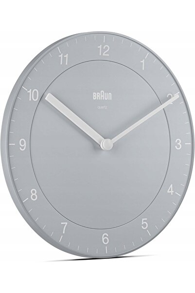 Braun BC06G - 20cm - GRI - Ceas de perete
