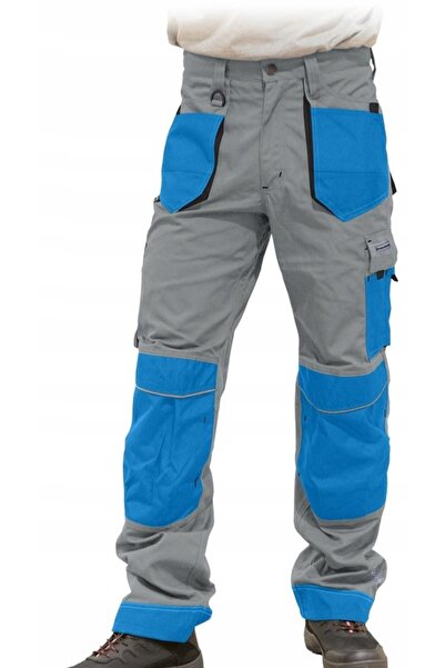 NO BRAND Pantaloni de lucru montersky, din pânză întărită, cu buzunare Cordur...