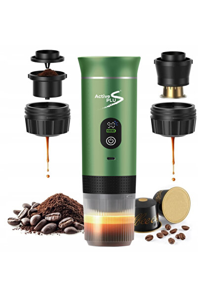 NO BRAND Espressor automat de călătorie cu presiune, EDIȚIE LIMITATĂ