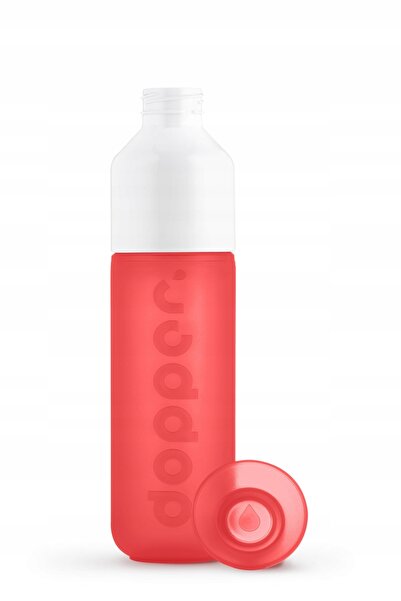 NO BRAND Sticlă de apă reutilizabilă Dopper Original 450 ml - coral splash