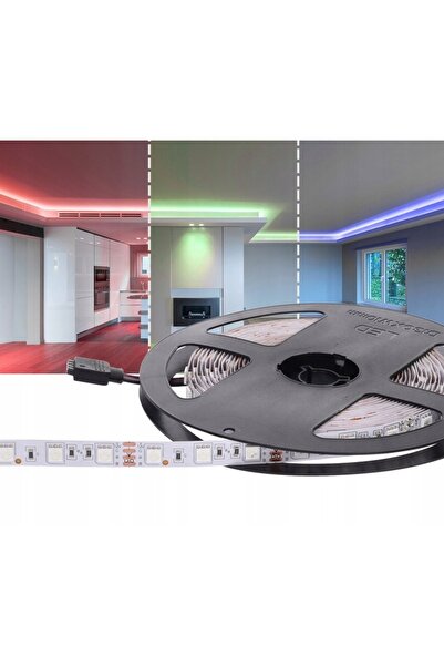 NO BRAND Bandă LED RGB 5050 rolă de 5m impermeabilă IP63 229408