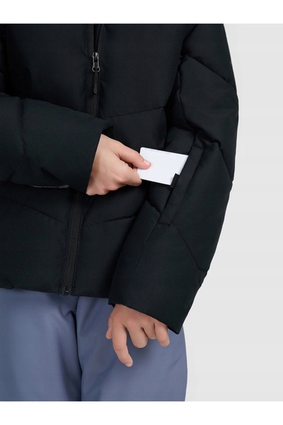 4F Geacă de schi din puf pentru fete TJAF0819 20S 134 cm