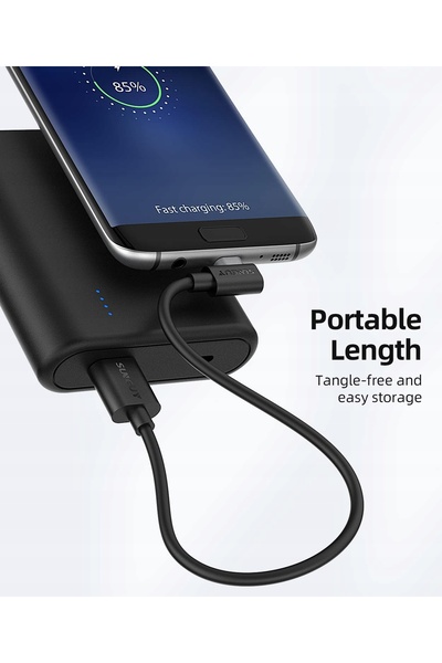 NO BRAND Cablu Sunguy USB - microUSB tip B 2 m negru