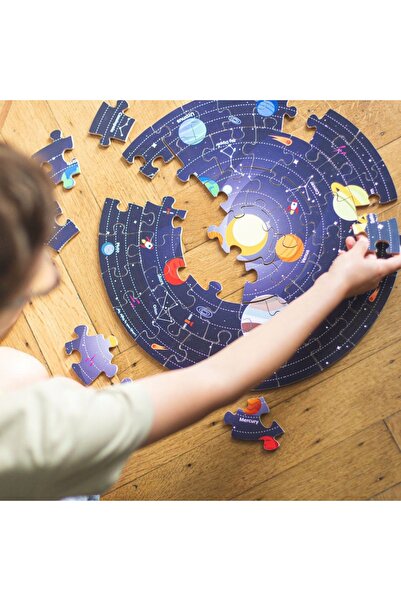 NO BRAND BigJigs - Puzzle Sistemul Solar 33004
