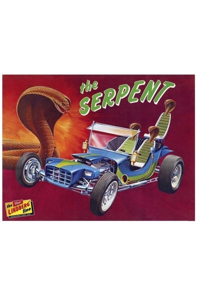 NO BRAND Model din plastic - Mașină Serpent Show Rod 1:16