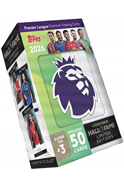 NO BRAND Topps Premier League 2026 Super Tin #3 Cărți de colecție cu jucători...