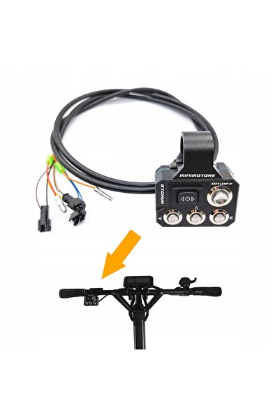 NO BRAND Comutator multifuncțional pentru scuterul electric Dualtron Storm