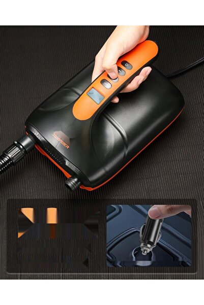 NO BRAND Pompă electrică auto pentru camping SUP 20 PSI Swonder cu 6 duze