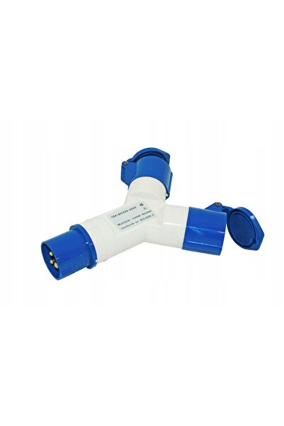 Haba Adaptor splitter de camping dublu CEE 16 A pentru autorulotă