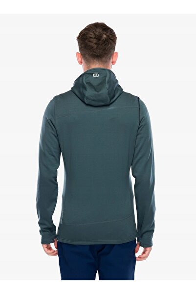 NO BRAND Bluză polară Ortovox Fleece Light Hoody - gri arctic închis XXL