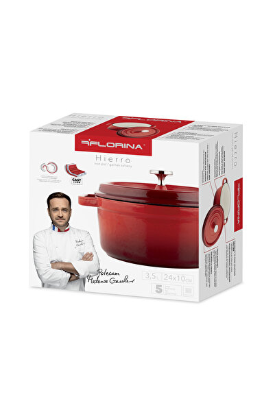 NO BRAND Oală tradițională Florina Hierro 3.5 l