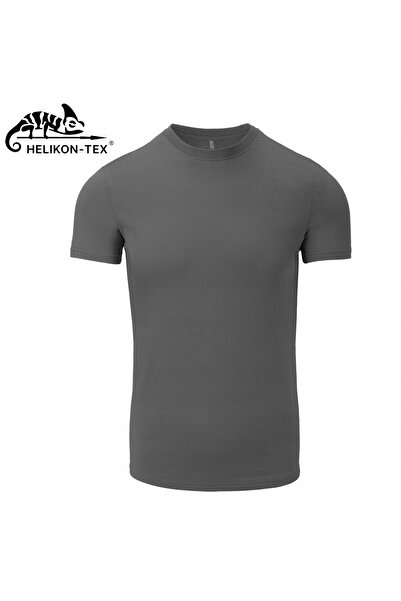 NO BRAND Tricou bărbătesc din bumbac Helikon Slim Organic - Gri Shadow XS