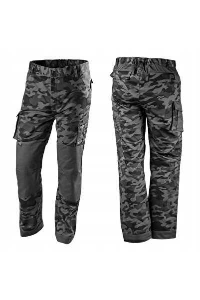 NEO Tools Pantaloni de lucru NEO, gri moro, camuflaj urban, mărimea 3XL, 81-2...