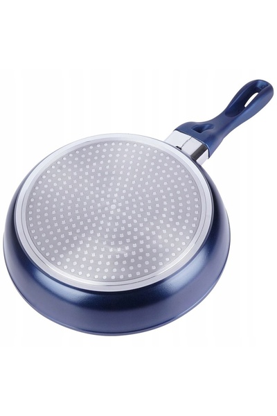 NO BRAND 3x Tigaie DIAMANT pentru prăjit și fiert la foc mic – set de tigăi O...