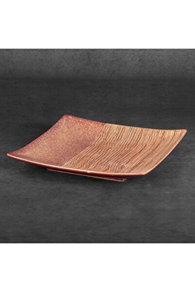 NO BRAND Vas decorativ ELDA (02) 27 X 27 X 5 CM ROȘU