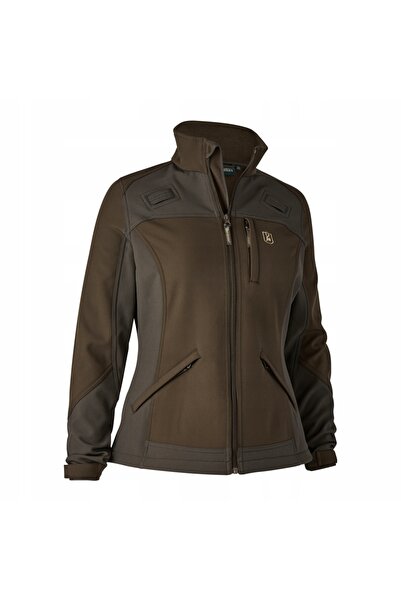 NO BRAND Jachetă softshell de vânătoare de cerb pentru femei, roșie 5692 - Fa...