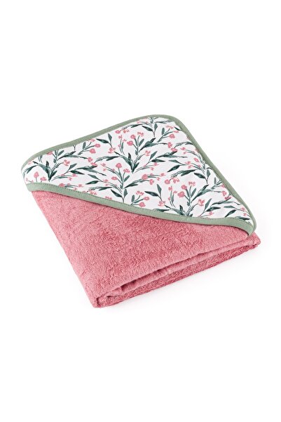 NO BRAND Petite&Mars Prosop de baie din bambus Pink Meadow 100x100
