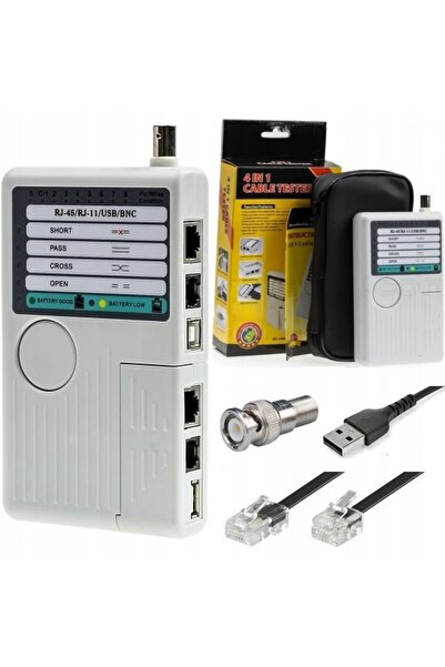 NO BRAND Noyafa NF-3468 Tester de cabluri de rețea LAN RJ45 RJ11 Ethernet