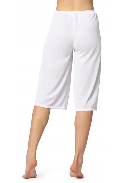 NO BRAND Fustă-pantaloni pentru femei BLV-ME, alb, mărimea L