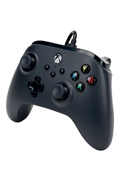 NO BRAND PowerA Controller cu fir X / S / Xbox One Negru