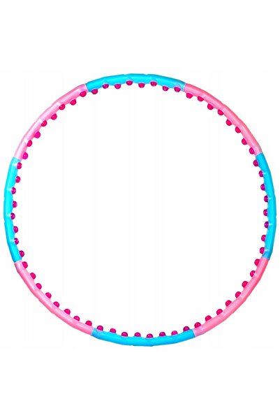 NO BRAND Hula Hoop cu masaj prin șocuri 110 CM 1.25 KG 64 BUC Bile de masaj R...