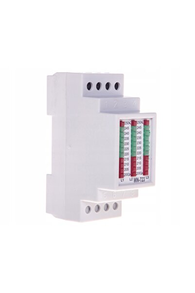 F&F DİZAYN INDICATOR DE TENSIUNE CU DIODĂ TRIFAZAT 3X205-245V AC F&F WN-723