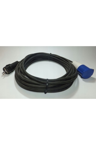 NO BRAND Prelungitor pentru rulotă sau remorcă de 5 m, 3x2,5 Schuko