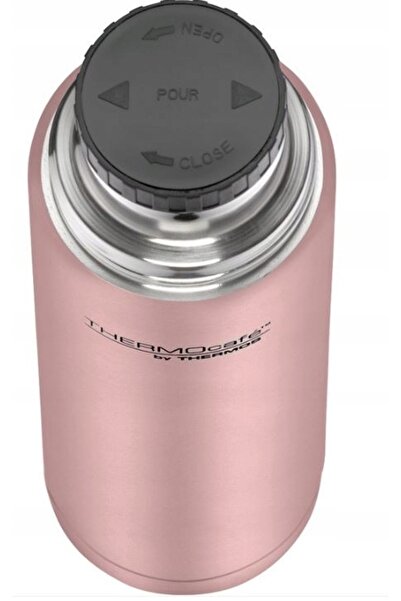 Thermos Termos cu capac cu filet THERMOcafé aur roz 1l