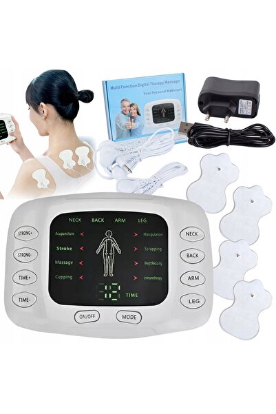 Lewer Electrostimulator mușchi nervi aparat de masaj AMELIORAREA DULERII 4 el...