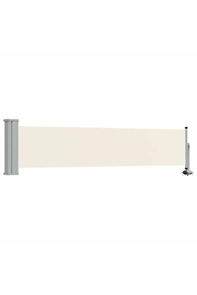 vidaxl Copertină laterală retractabilă, Crem, 60 x 300 cm