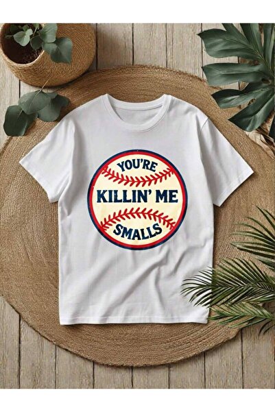 k222 Women's 'You Really Leave Me Speechless' Baseball Print T-Shirt - Crew N...