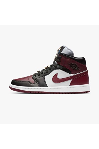 JORDAN 1 Mid SE Black Dark Beetroot (Women's)