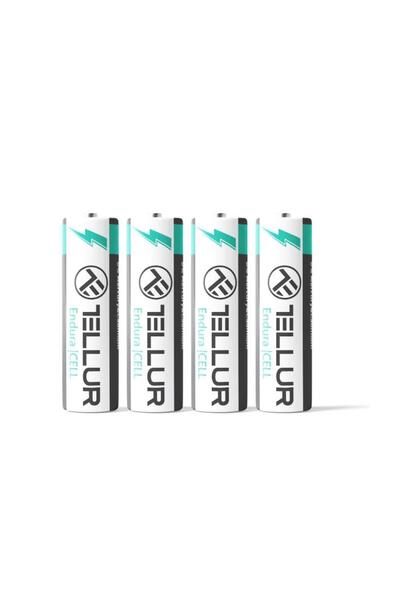 TELLUR Endura Cell Zinc-Carbon AA R6 1.5V Batteries, 4 pcs/set
