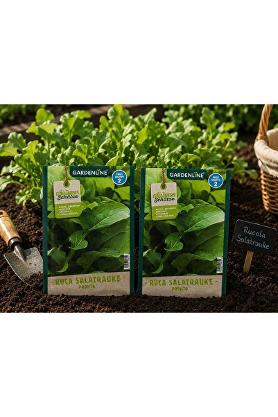 gardenline Set 2 plicuri semințe de rucola Pronto