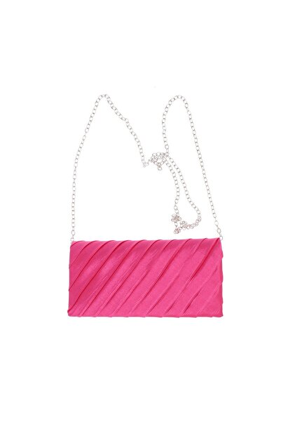 ButicCochet Geantă plic sintetică de damă, ButicCochet, 20x10x5 cm, Fucsia - ...